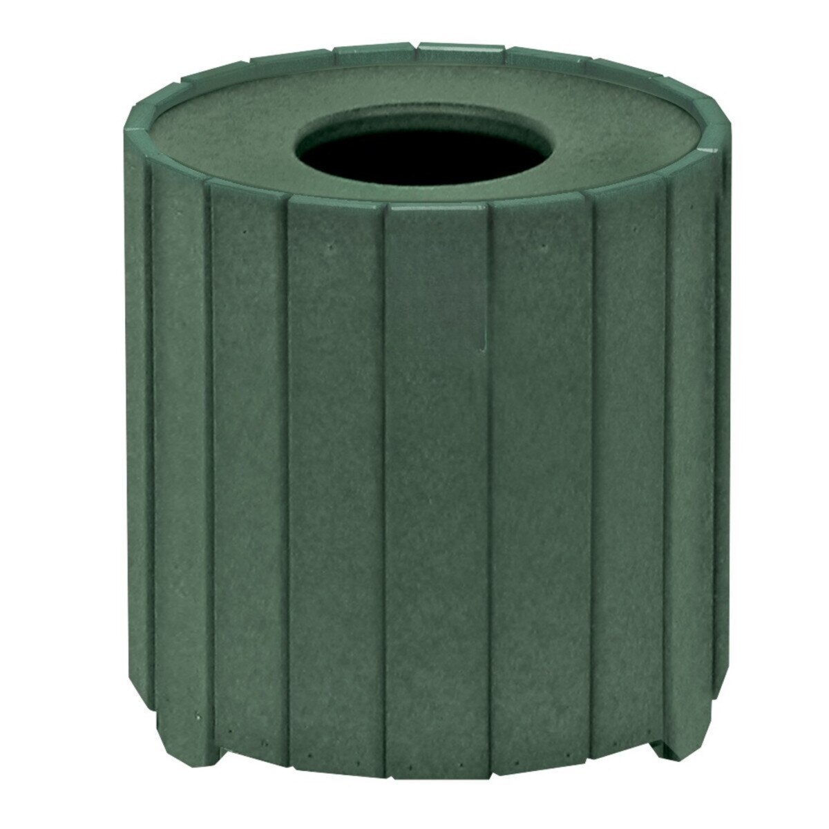 10 G Round Trash Container Greeen