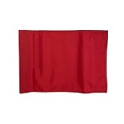 Red 14x20 Plain Flags Tubed
