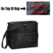 24 Can Black Cooler Bag