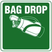 12"X12"Aluminum Sign Bag Drop