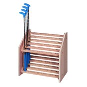 Small Maple Tiered Club Holder