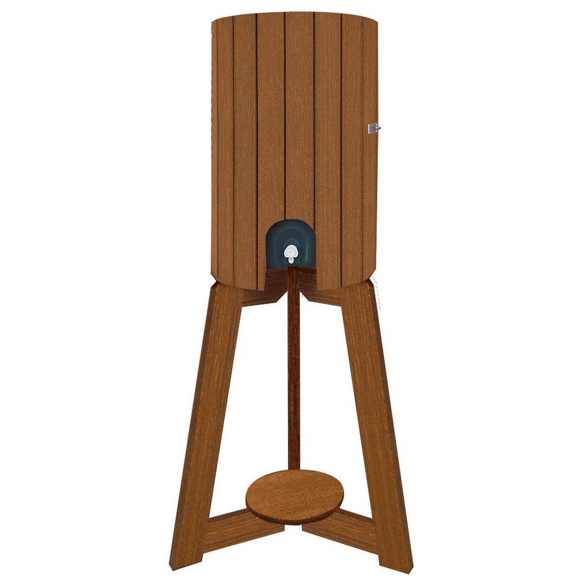 Deluxe Tripod Water Station Walnut