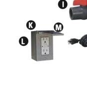GFCI Outlet Cover 50G Ballwasher