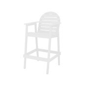 Huntington High Top Chair White