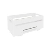 Large Ball Crate White
