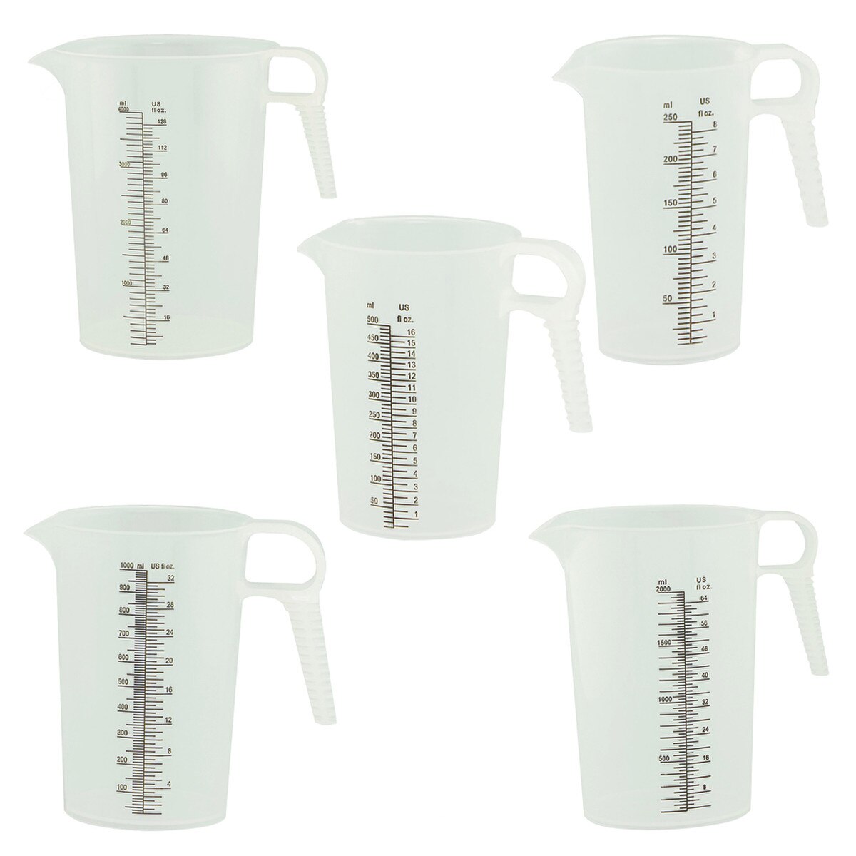 Polypropylene Measuring Pitchers