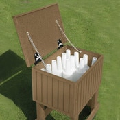 Medium Divot Bottle Box Driftwood