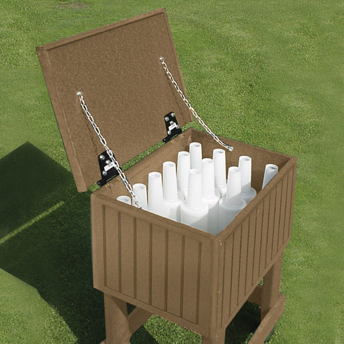 Medium Divot Bottle Box Driftwood