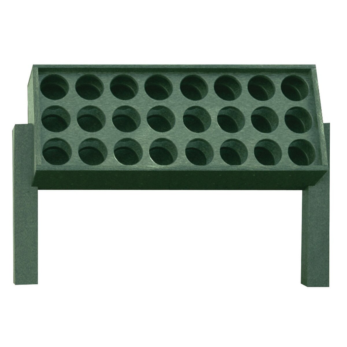 Medium Divot Bottle Rack Green