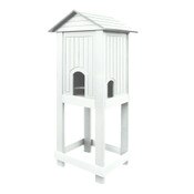 Open Base Water Station White