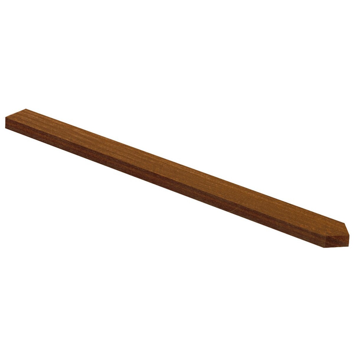 Recycled Plastic Flat Arrow Walnut