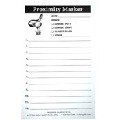 Proximity marker replacement cards