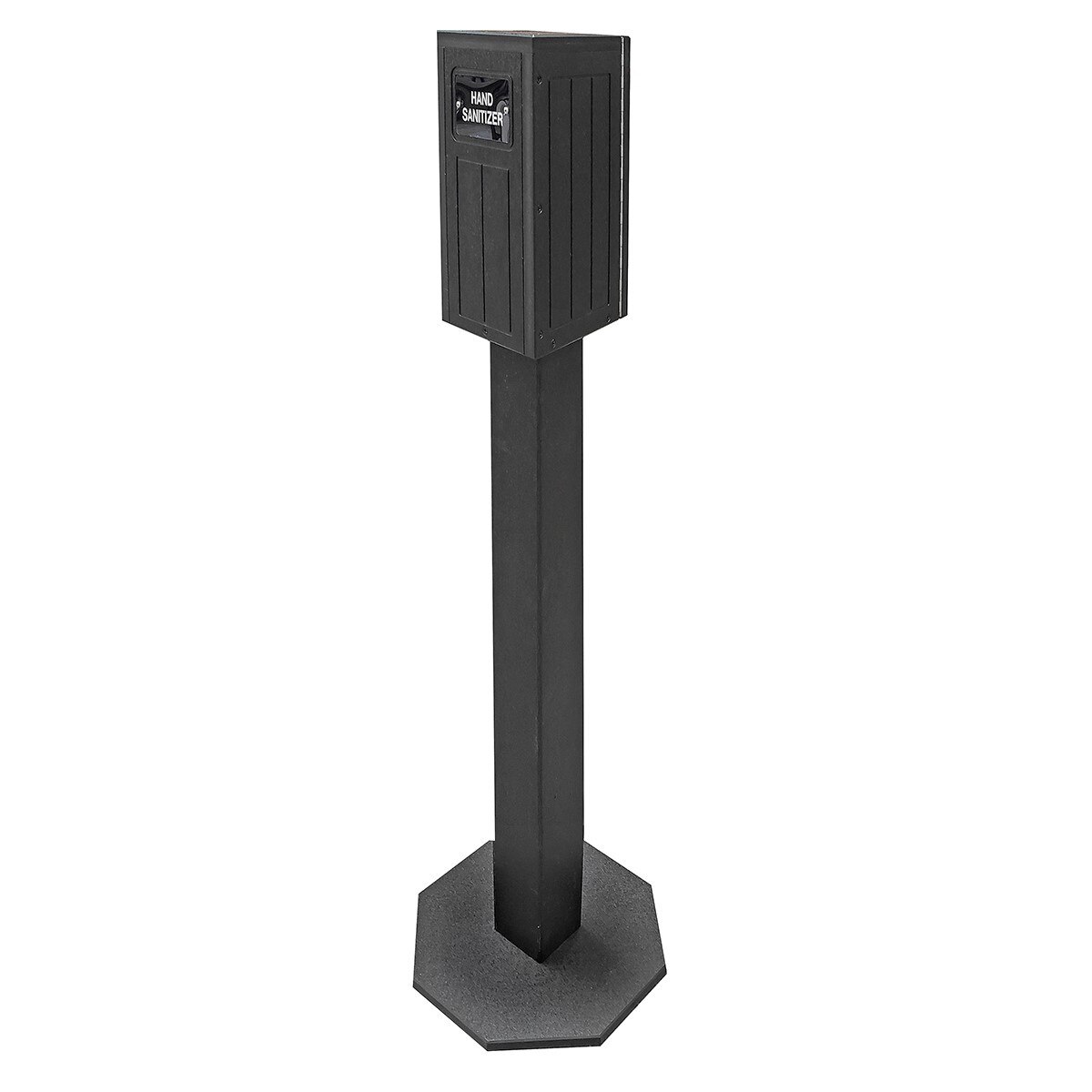 HAND SANITIZER STATION BLACK