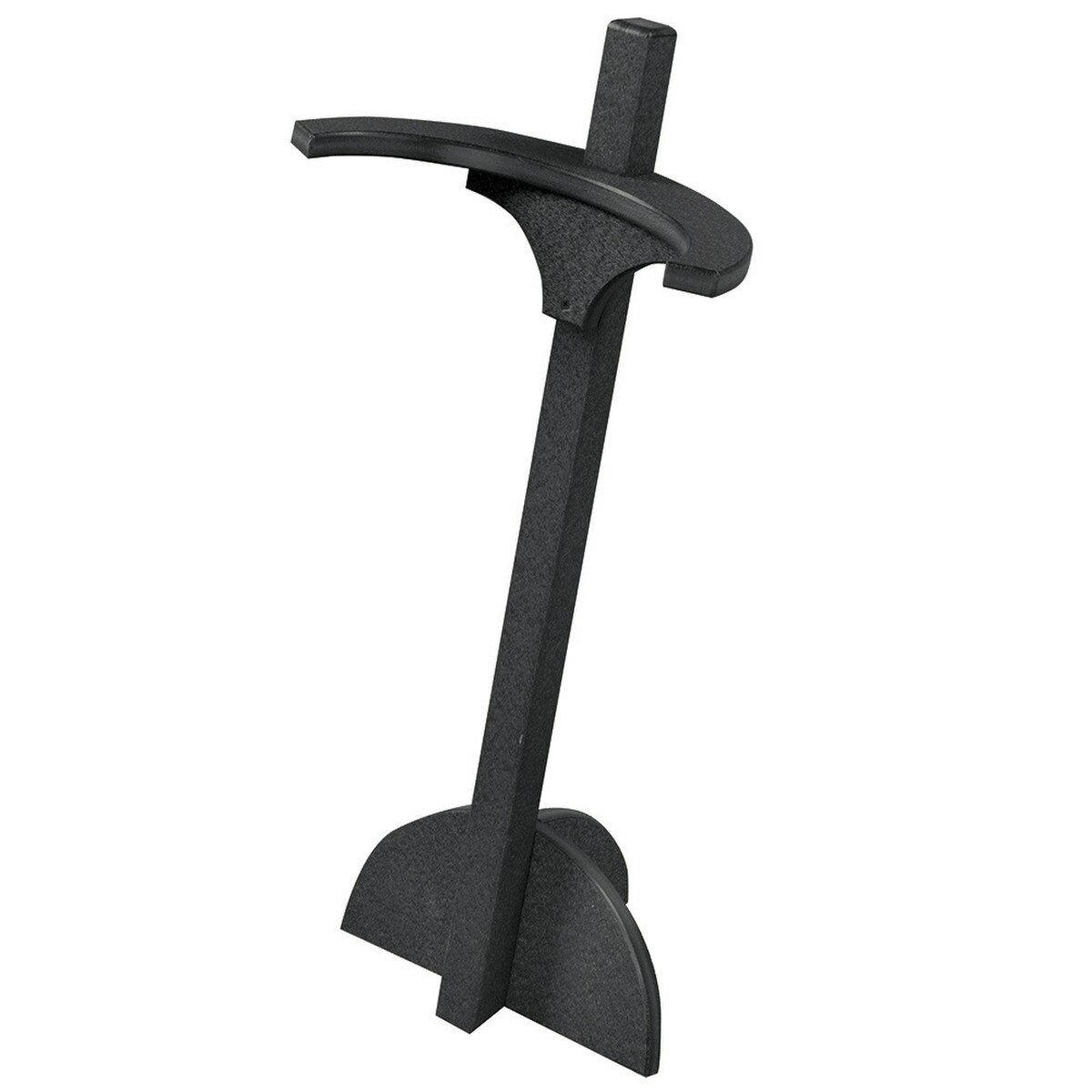 Single Posted Bag Stand Blacl