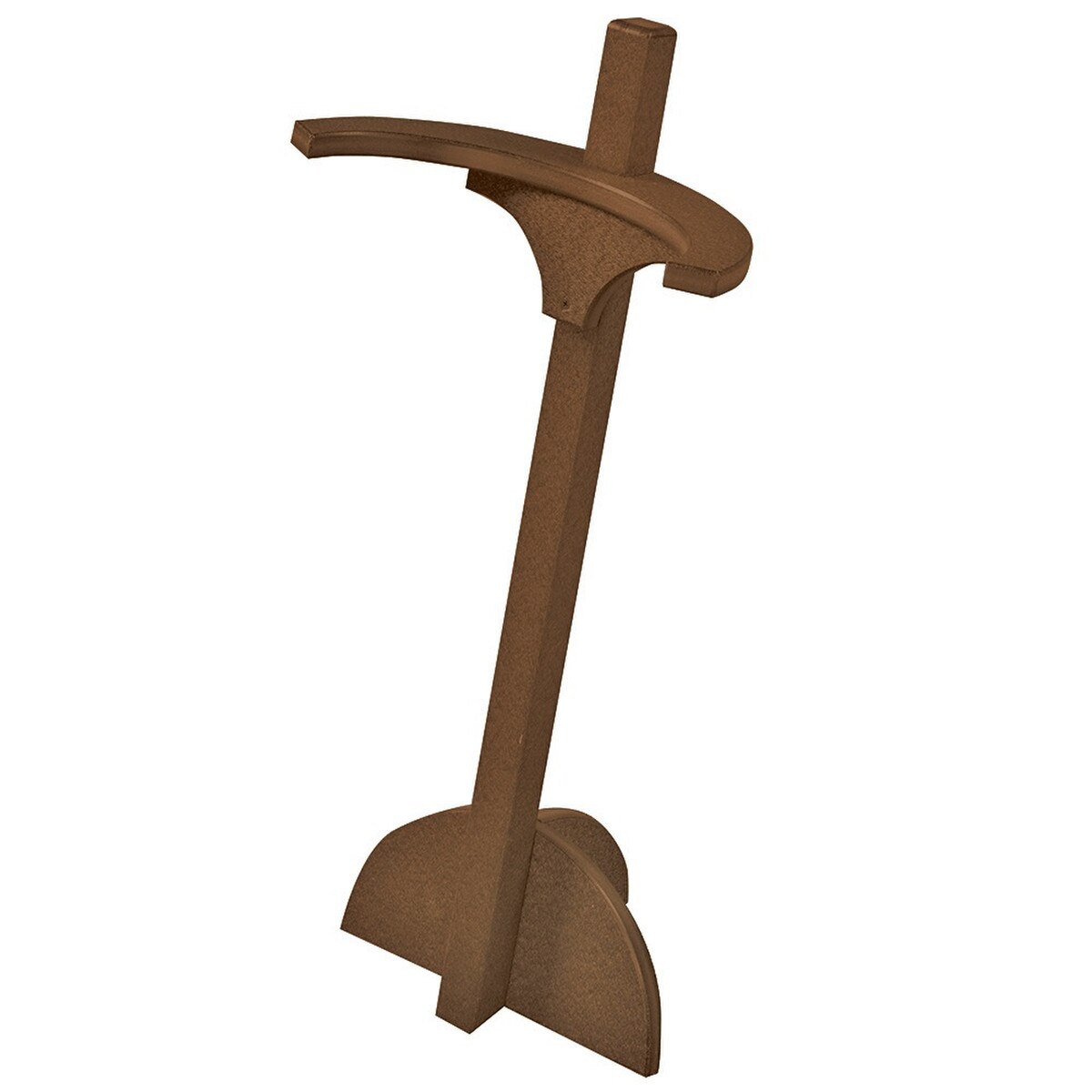 Single Posted Bag Stand Brown