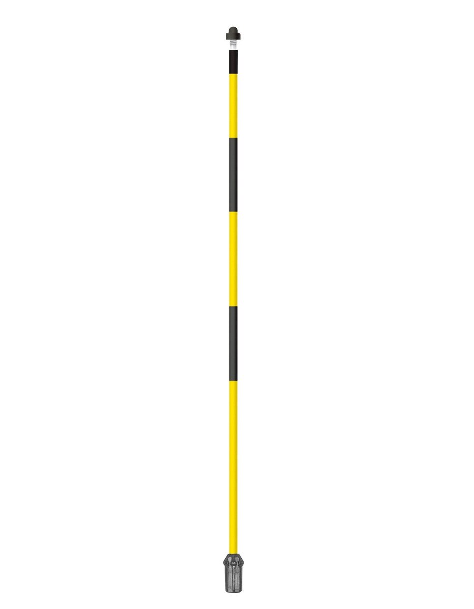 Wittek flagstick white black