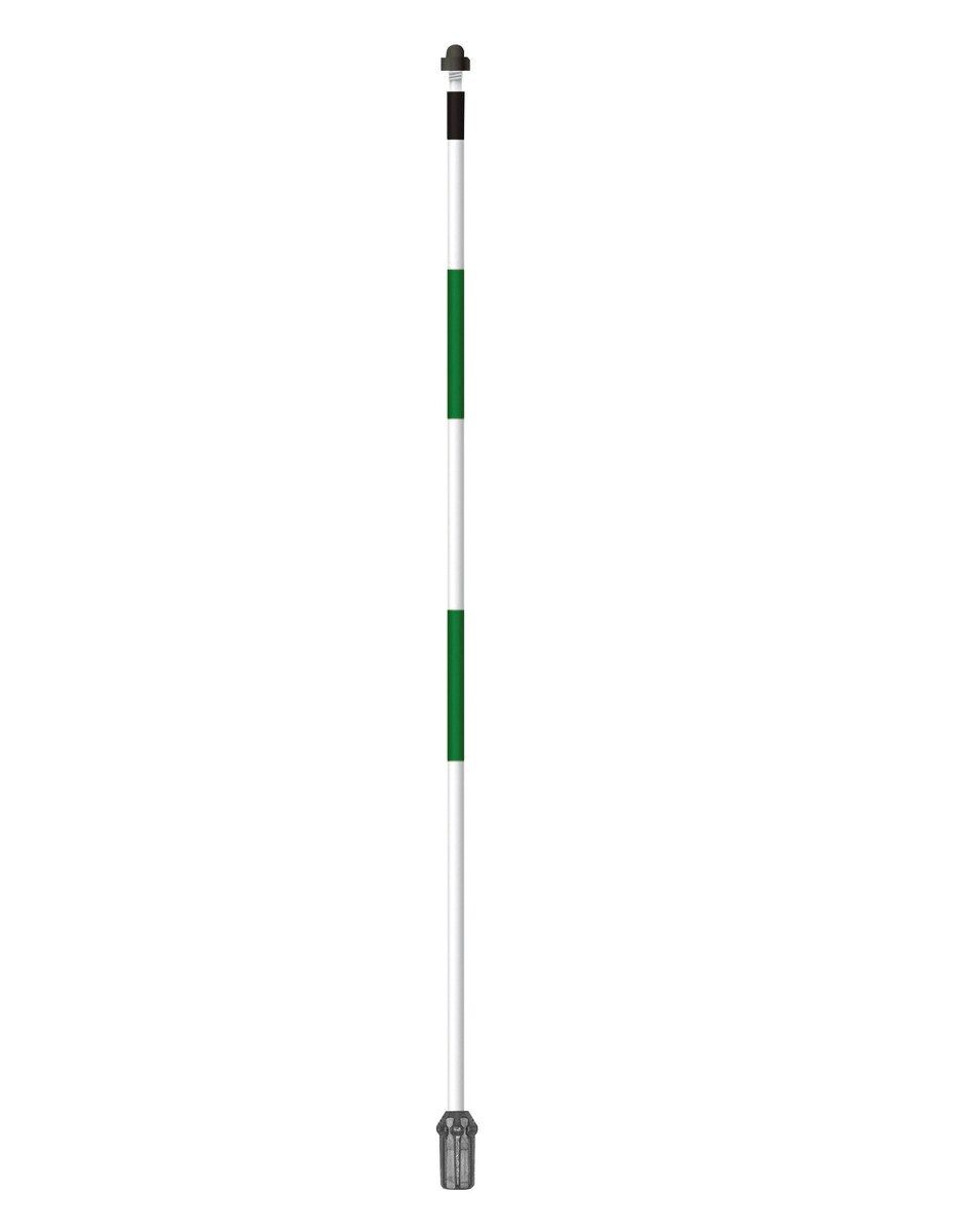 Wittek flagstick white green