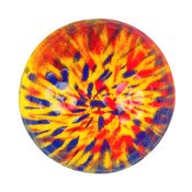 YELLOW/BLUE TYE DYE Novelty Ball