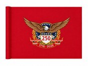 America 250 1776 Flag Red