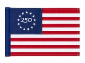 old glory embroidered flag